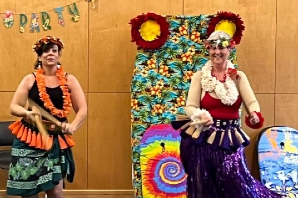 Thank you to Kona and the Hawaiian Delights for entertaining the crowd at the Luau on 8-23