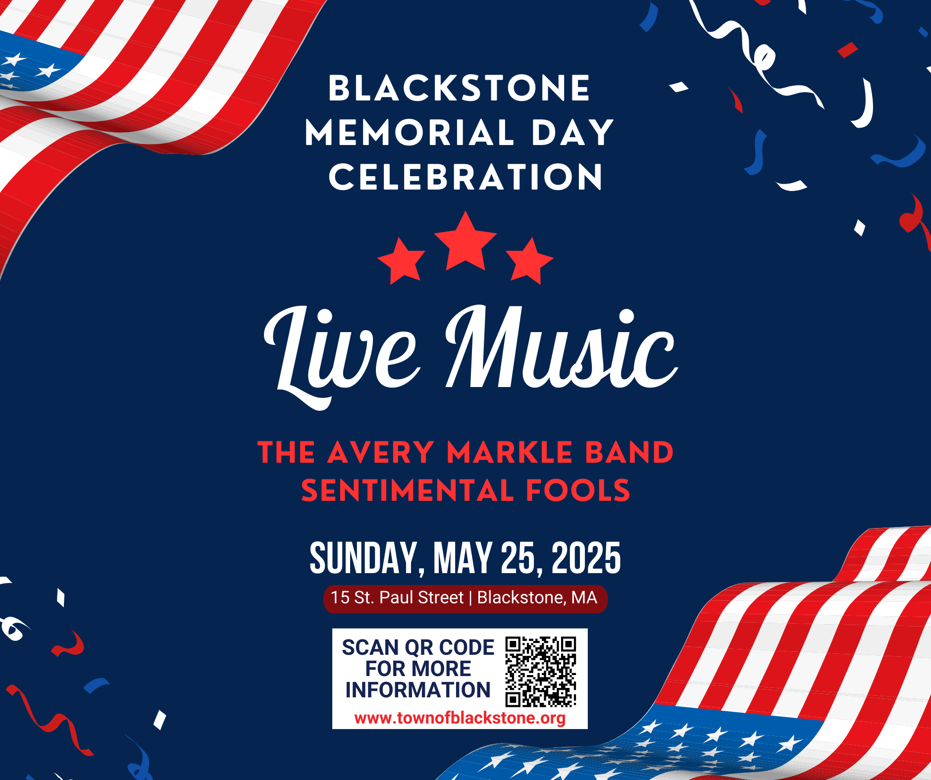 2025 Memorial Day Live Music